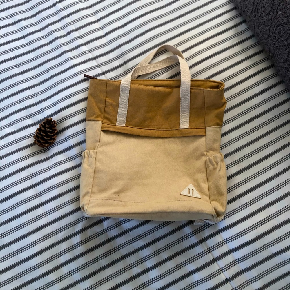 wild fable Mustard Day Backpack-Tote